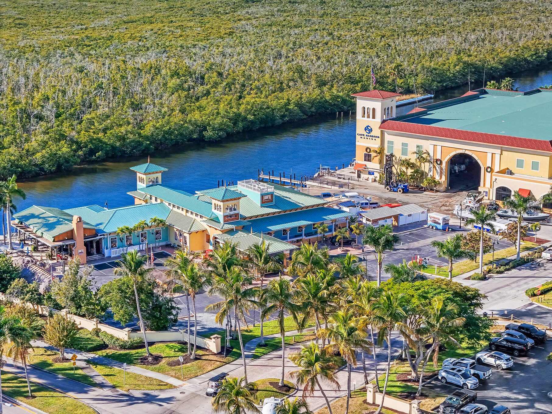 Cape Harbour, Cape Coral, Florida, aerial