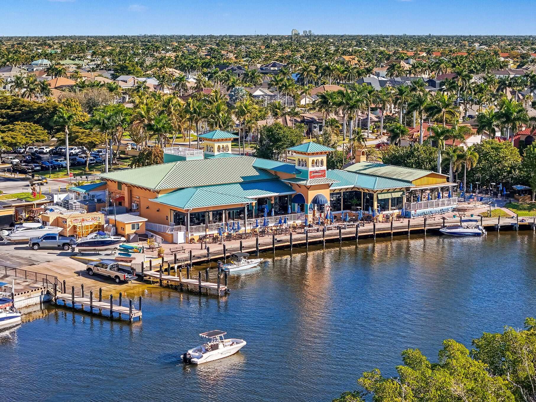 Cape Harbour, Cape Coral, Florida, aerial