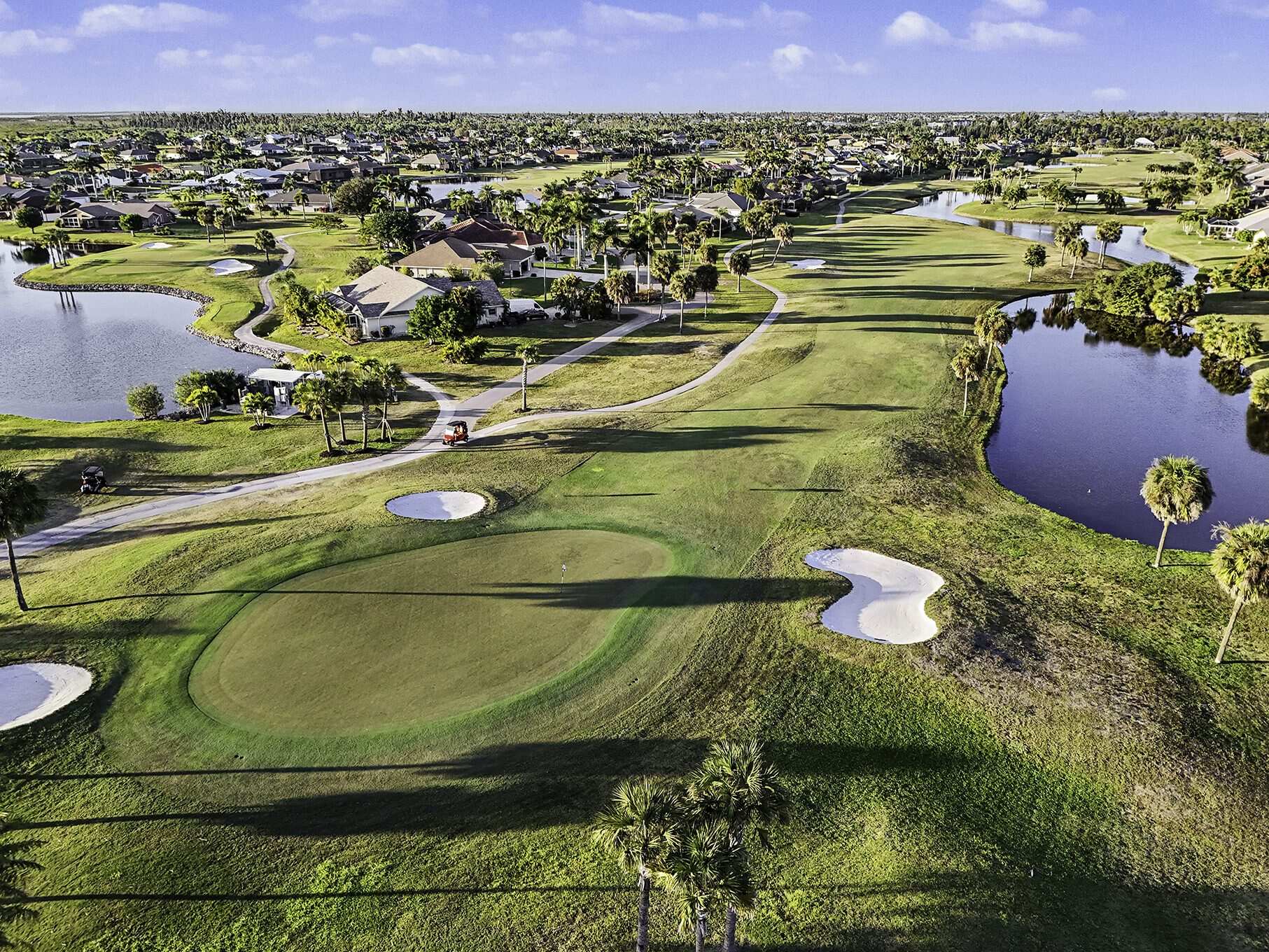 Cape Royal, Cape Coral, Florida, aerial