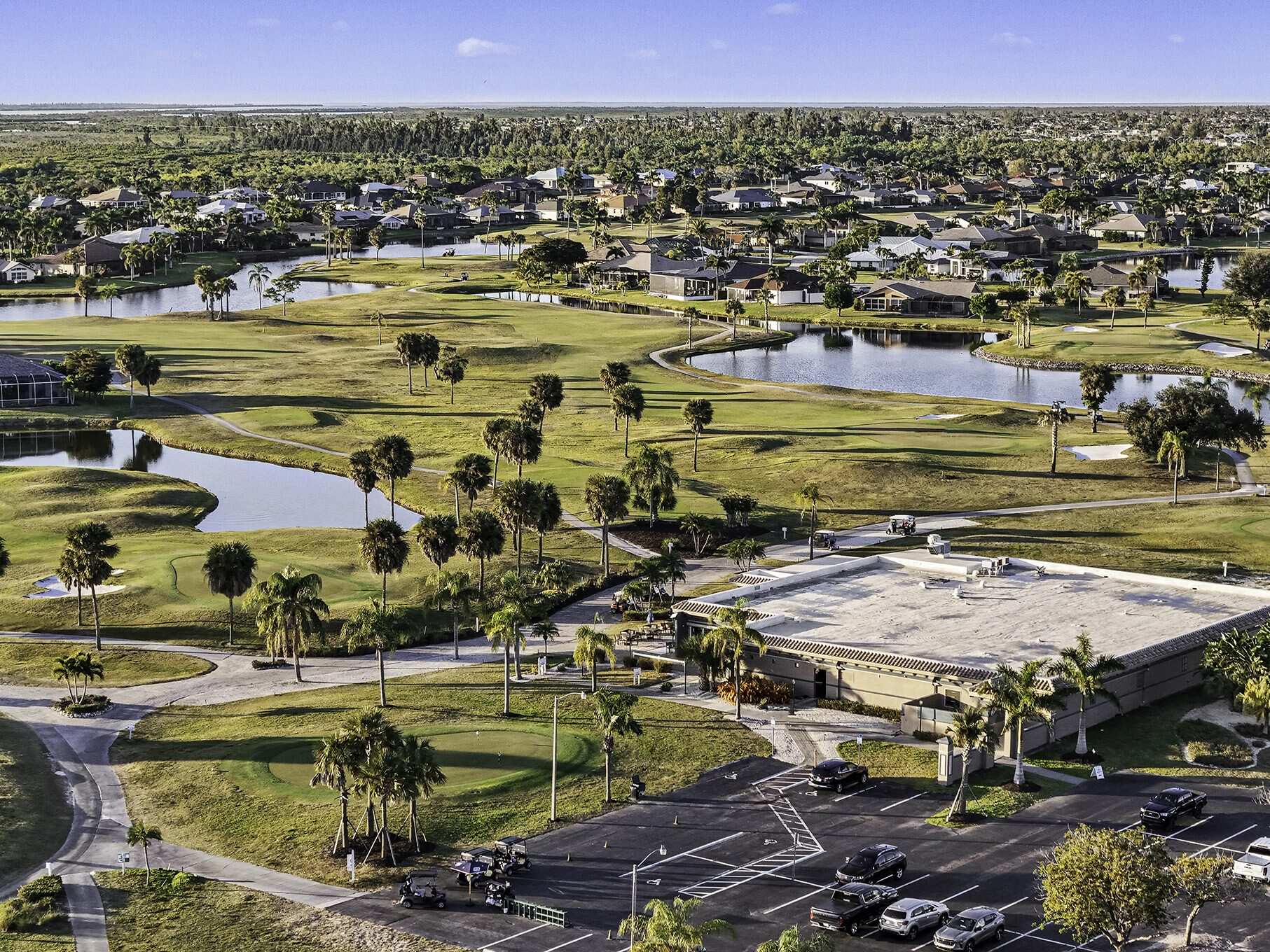 Cape Royal, Cape Coral, Florida, aerial