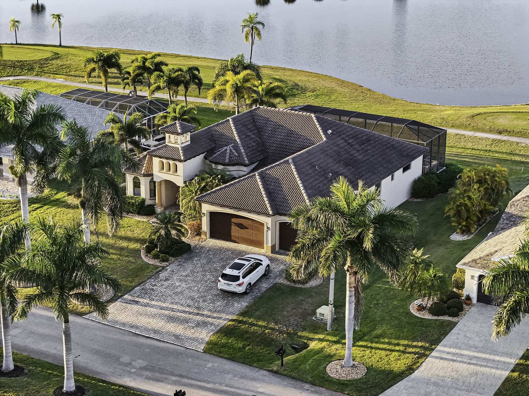 Cape Royal, Cape Coral, Florida, aerial
