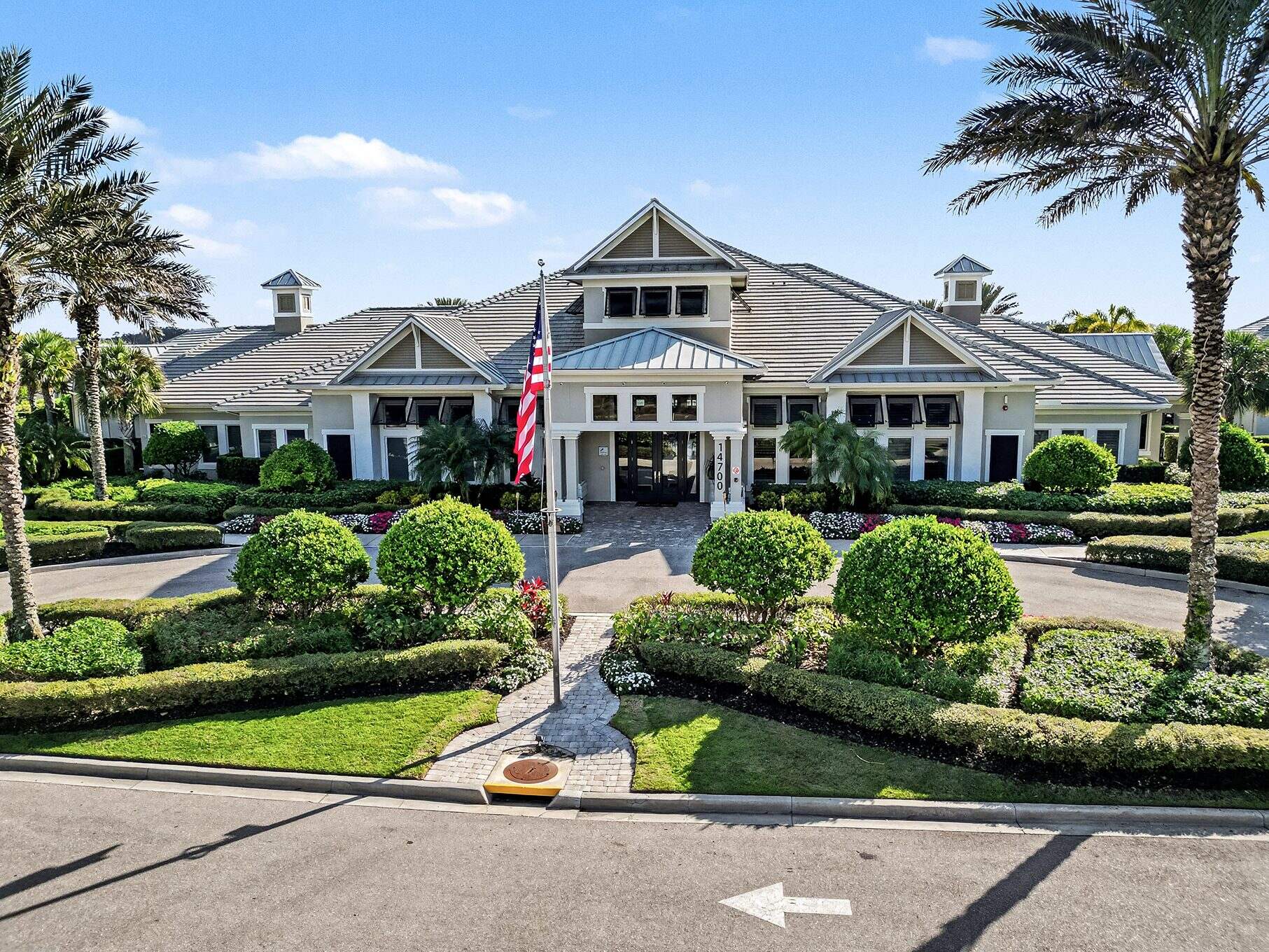 Corkscrew Shores, Estero, Florida, aerial