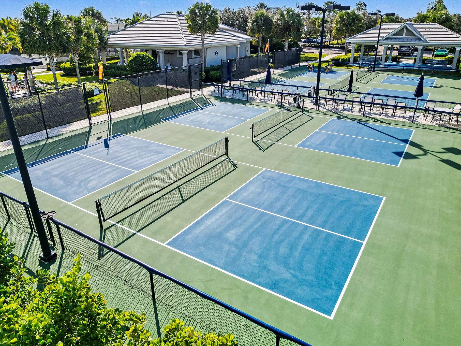 Corkscrew Shores, Estero, Florida, aerial