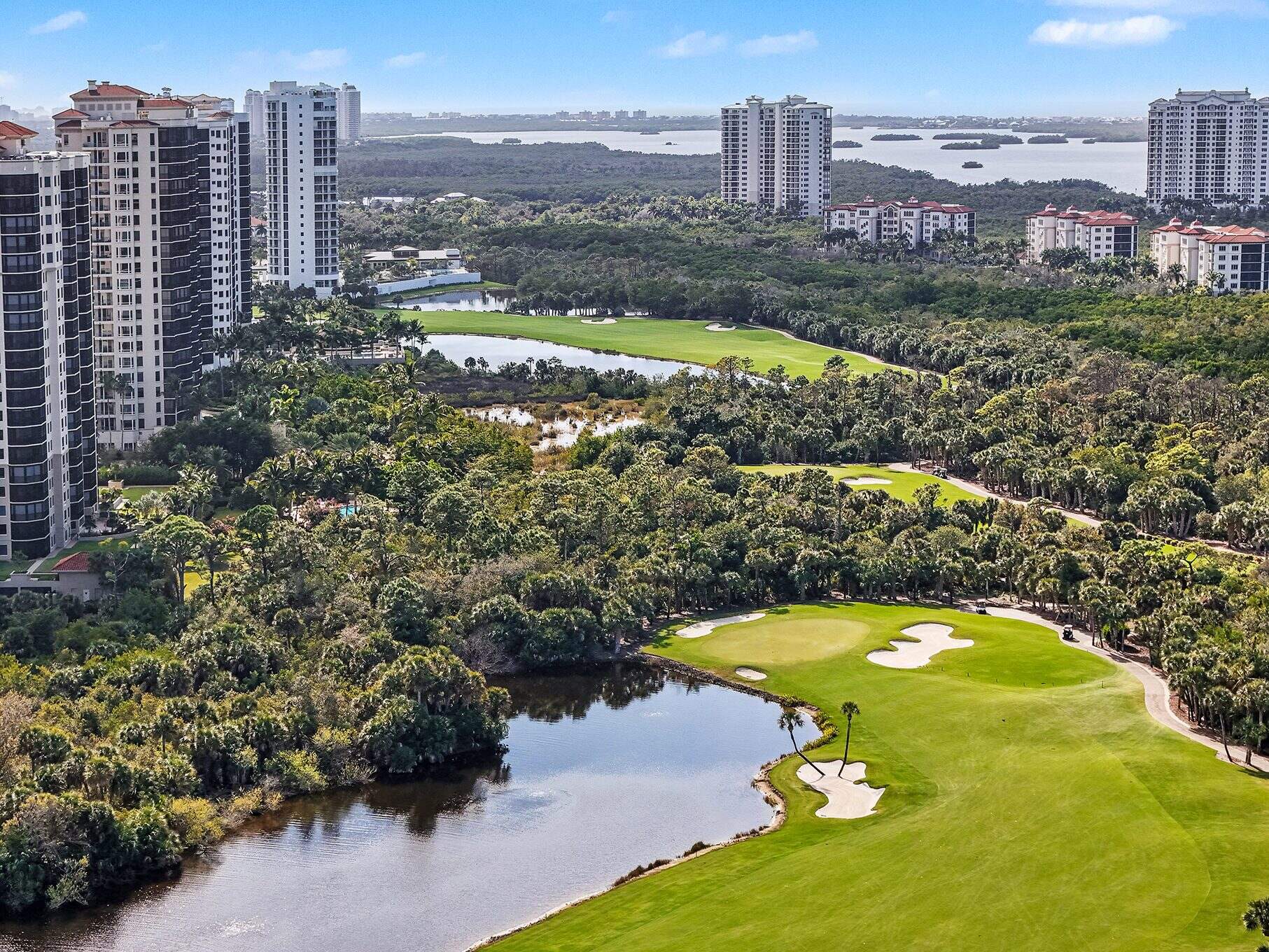 Estero, Estero, Florida, aerial