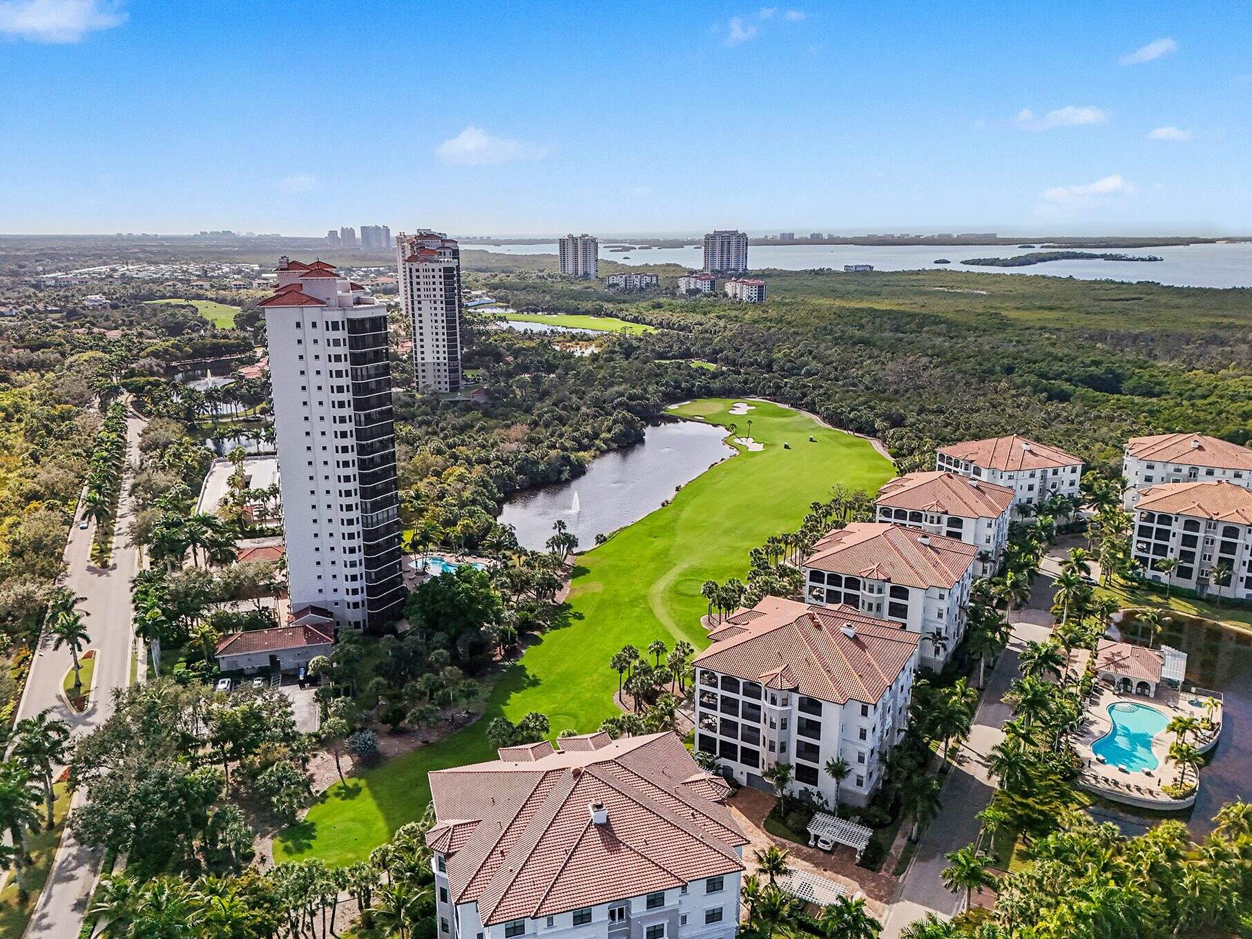 Estero, Estero, Florida, aerial