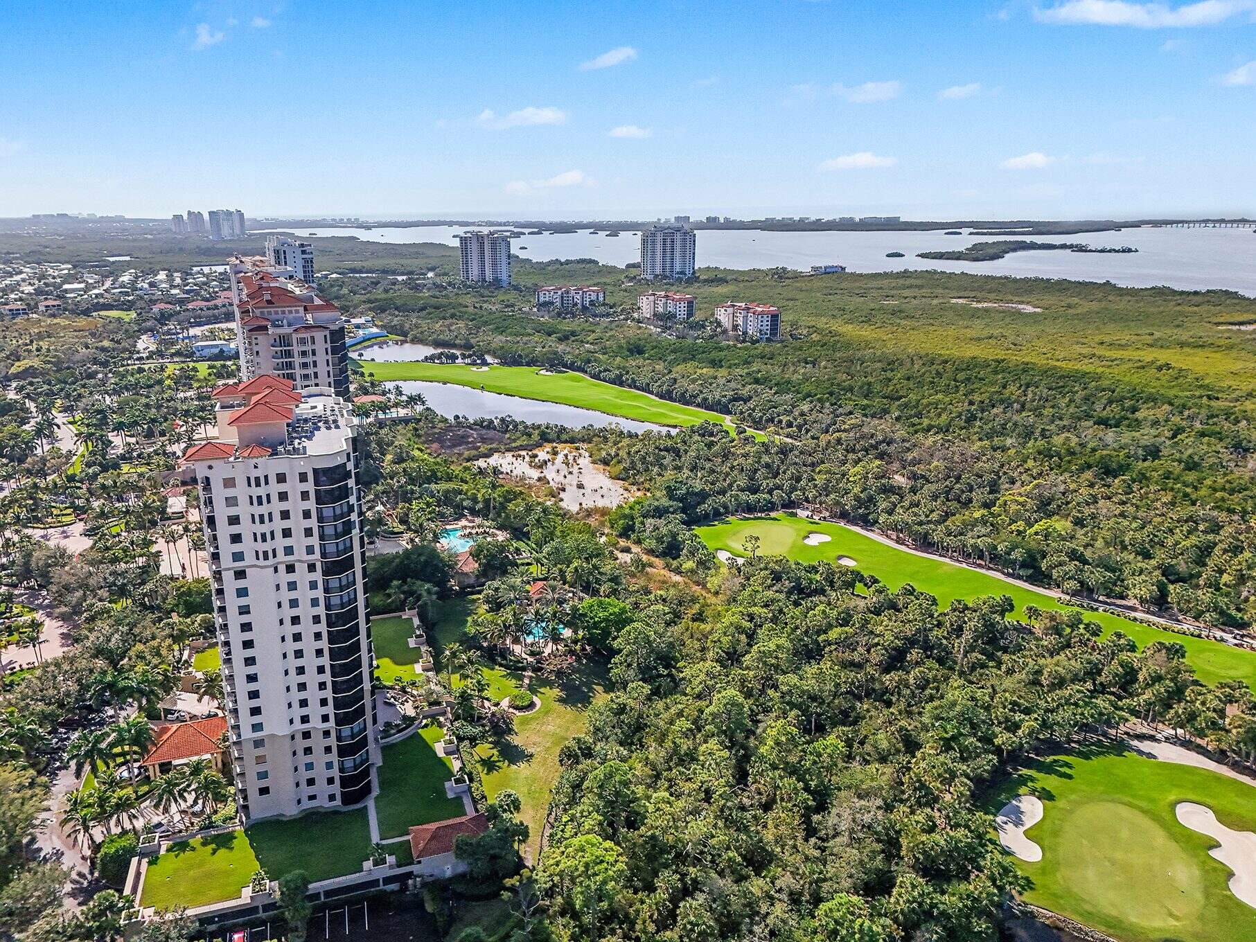 Estero, Estero, Florida, aerial