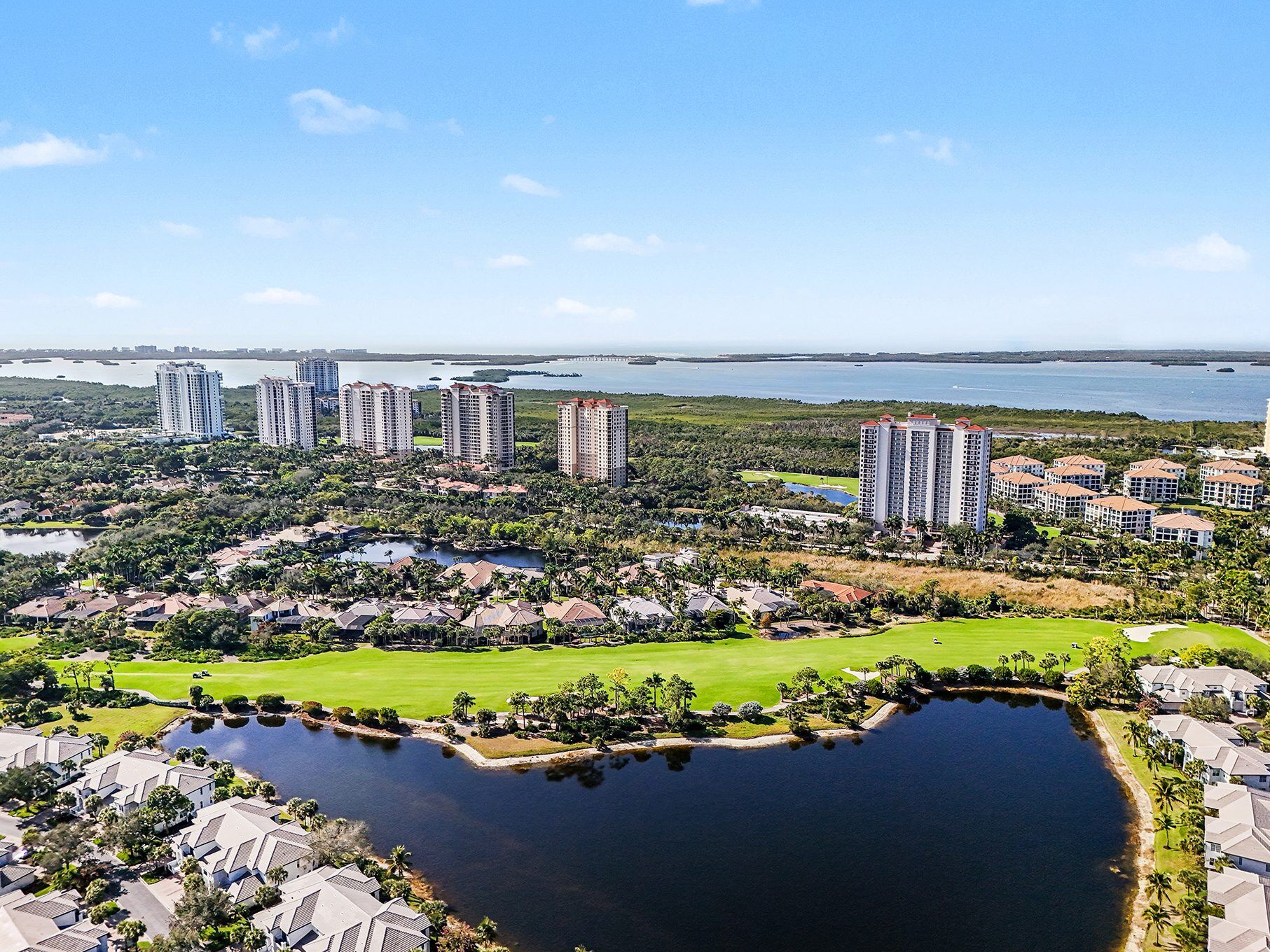 Estero, Estero, Florida, aerial