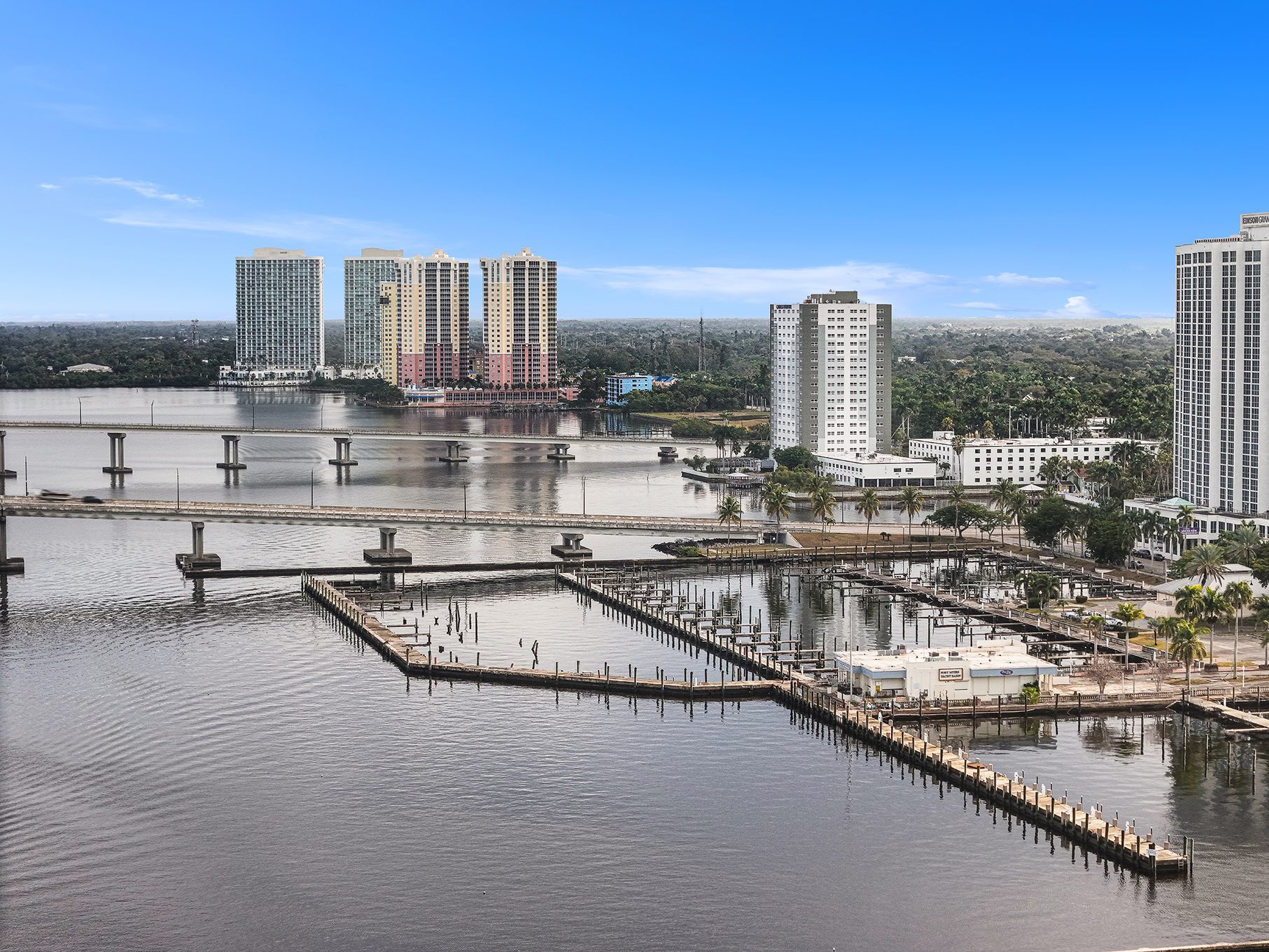 Fort Myers, Fort Myers, Florida, aerial
