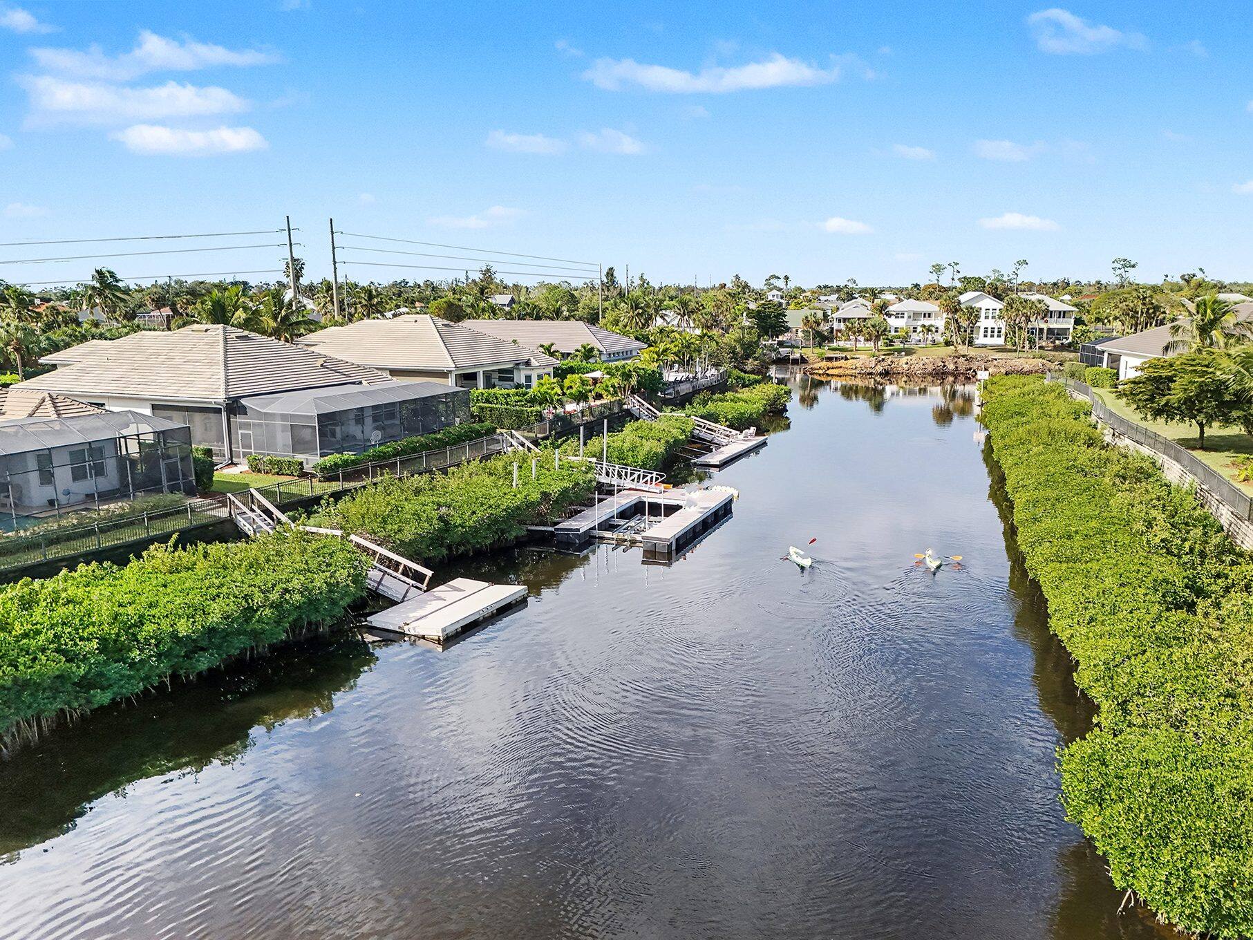 Hidden Harbor, Fort Myers, Florida, aerial