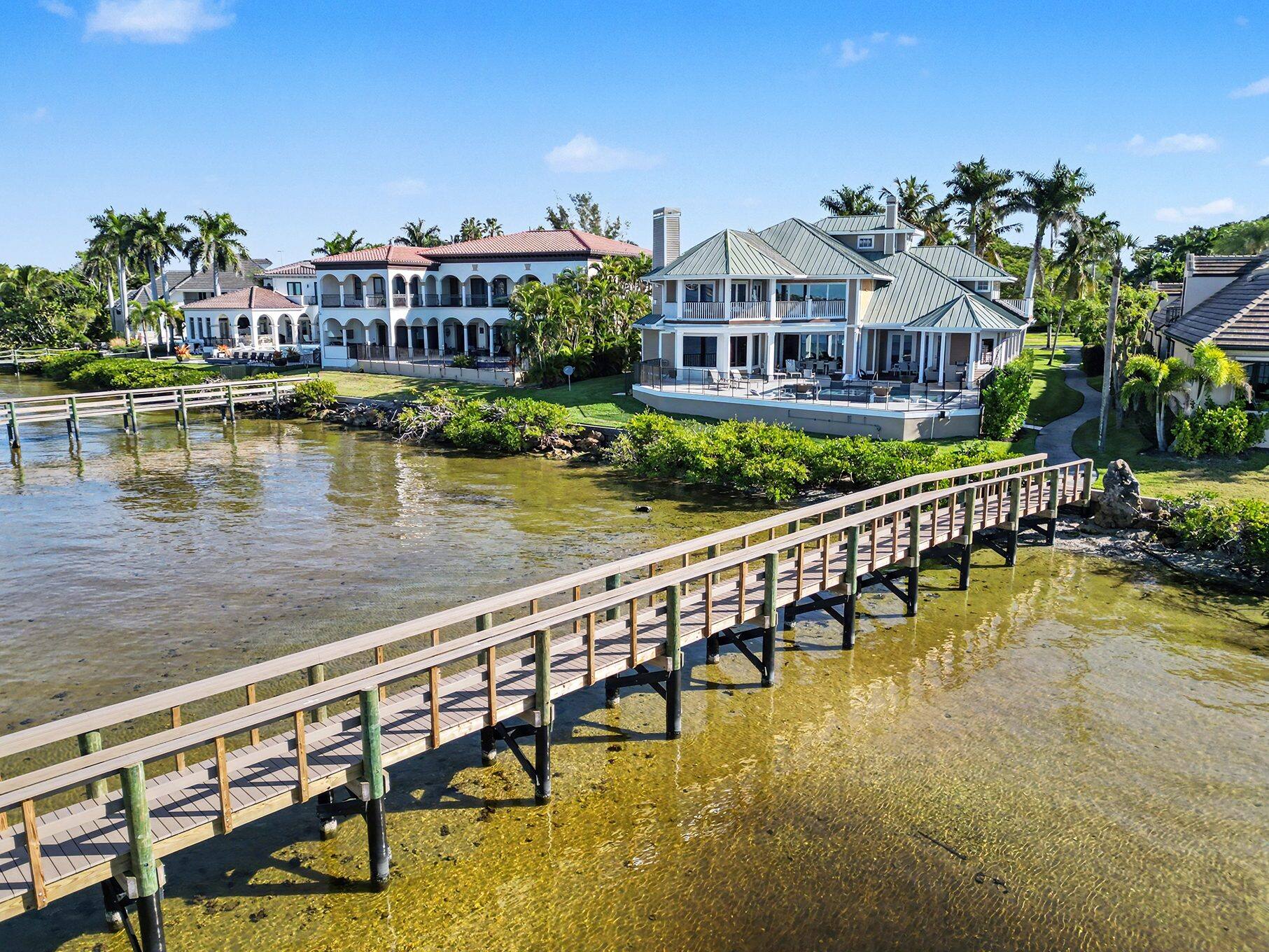 Magnolia Pointe, Fort Myers, Florida, aerial