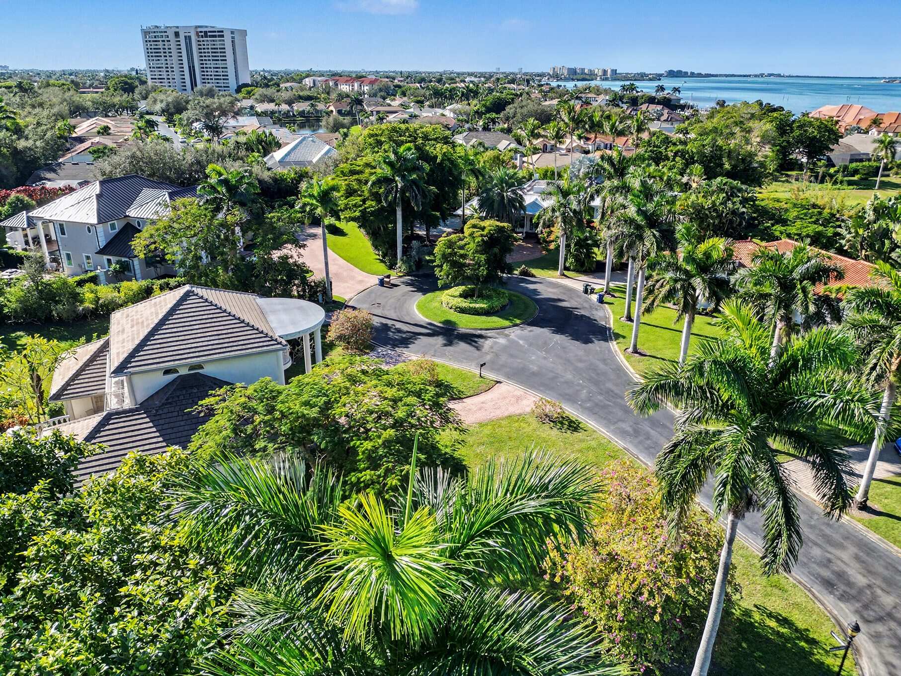 Magnolia Pointe, Fort Myers, Florida, aerial