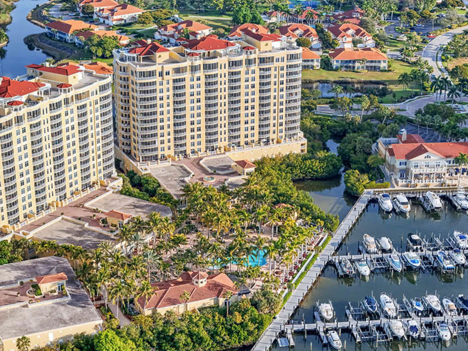 Tarpon Landings, Cape Coral, Florida, aerial