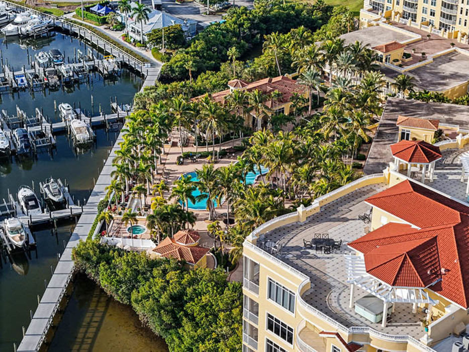 Tarpon Landings, Cape Coral, Florida, aerial