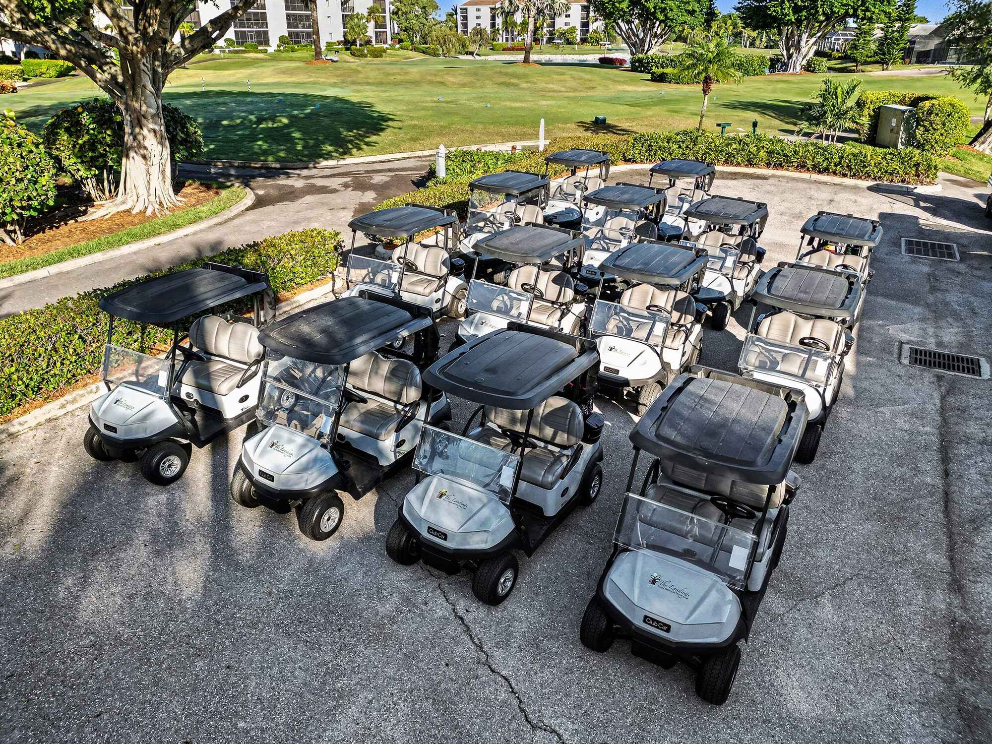 The Landings, Fort Myers, Florida, aerial
