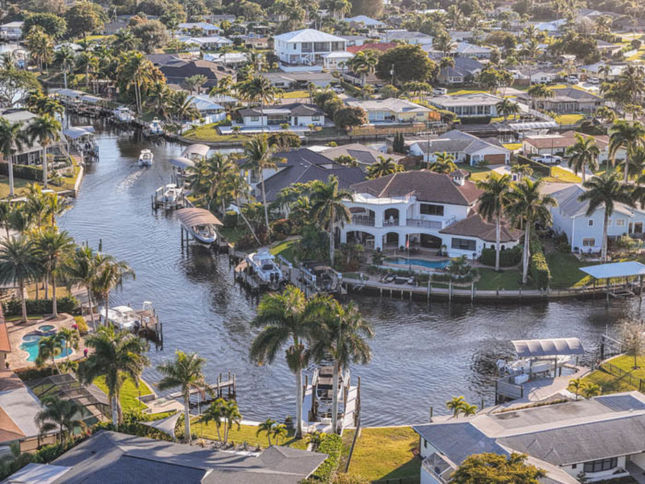 Trevi, Fort Myers, Florida, aerial