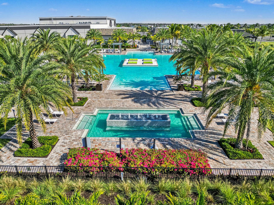 Verdana Village, Estero, Florida, aerial