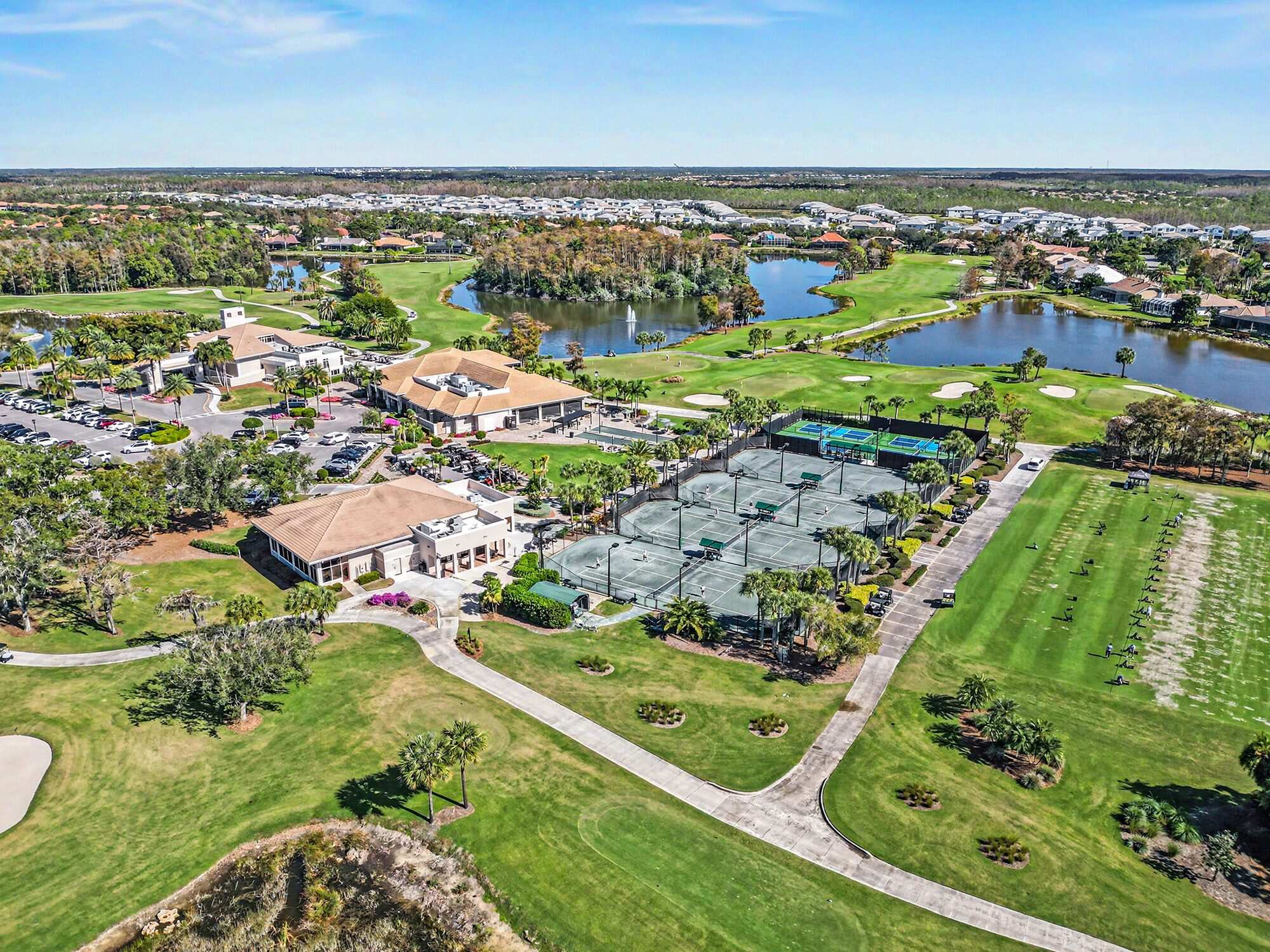 Wildcat Run, Estero, Florida, aerial